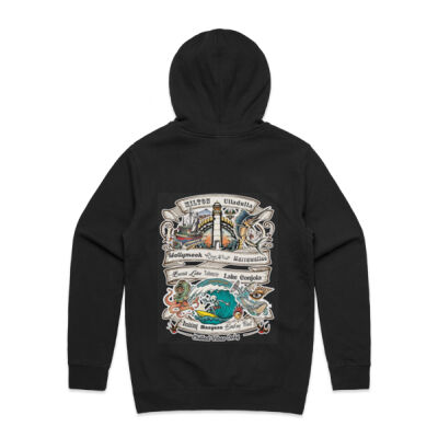 Towns Black Hoodie Thumbnail