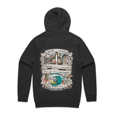 Towns Black Zip Hoodie Thumbnail